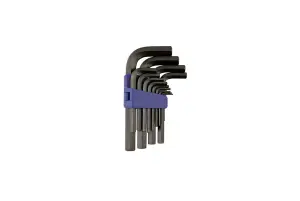 Laser Tools 5786 13pc Short Arm Hex Key Set Metric 2-19mm