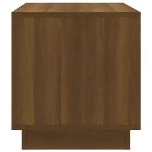 Berkfield TV Cabinet Brown Oak 70x41x44 cm Engineered Wood