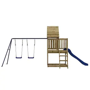 Berkfield Outdoor Playset Impregnated Wood Pine