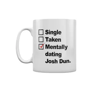 Grindstore Mentally Dating Josh Dun Mug White (One Size)