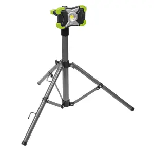 Sealey Portable Floodlight 15W COB LED Telescopic Tripod 1500 Lumen LED1500PBKIT