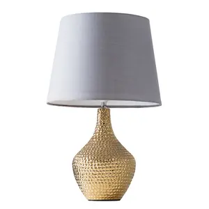 Verlene Ceramic Table Lamp Grey