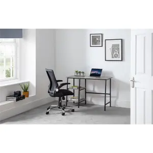 Stylish Concrete Effect Office Desk