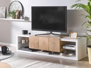 Beliani Modern TV Stand White FULERTON