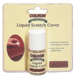 Colron Repair Dark wood Satin Furniture Liquid scratch cover, 14ml