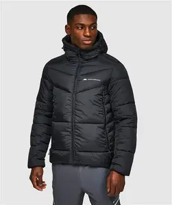 Monterrain Blanc Puffer Jacket - Black - 2XL