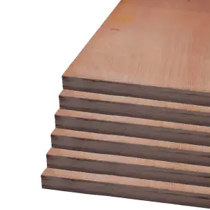 18mm Structural Hardwood Plywood Sheet 8' x 4' (x6 Sheets)