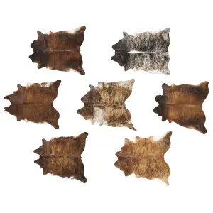 Cowhide Rug 3-4 m² Light Brown NASQU