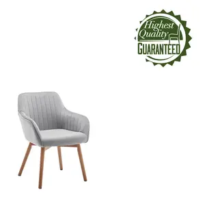 Ariad Upholstered Dining Chair Grey