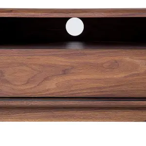 Beliani Modern TV Stand Brown EERIE