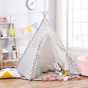 Indian Kids Play Tent Indoor Teepee Tent Portable Playhouse for boys and girl