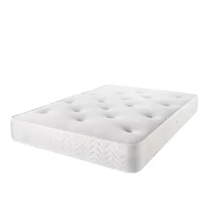 Cooling Deep Padded Pocket Sprung Mattress Kingsize (5')