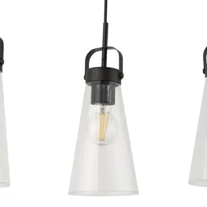 Enzo Matt 3 Lamp LED Pendant ceiling light