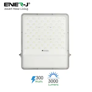 300W LED Floodlights with Solar Panels, 35.5W Solar Panel, 30AH Battery, 3000 lumens