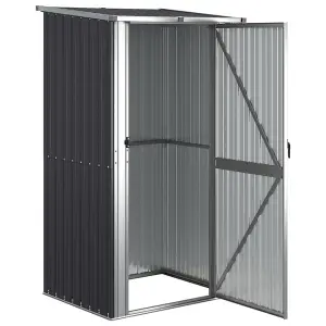 Berkfield Garden Shed Anthracite 118.5x97x209.5 cm Galvanised Steel