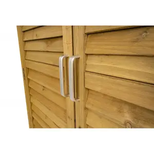 Wooden Garden Storage Shed - Tall