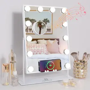 Moreen Bluetooth LED Mirror 47cm x 36.5cm 