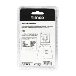 TIMCO Multi-Tool Coarse Cut Blade For Wood Carbon Steel - 69mm