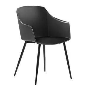 Scot Dining Chair (Set of 2) Black / Black