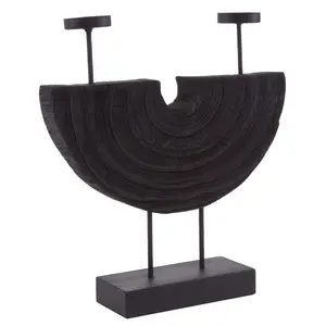 Interiors by Premier Handcrafted 2 Candle Holder, Versatile Candle Stick Holders, Candle Stand Holder, Stylish Candle Base