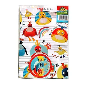 Twirly Woos Paper Gift Wrap Sheets Set Multicoloured (One Size)