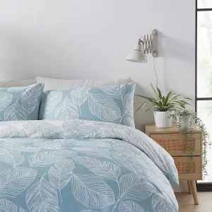 Matteo Botanical Print Duvet Cover Set