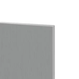 GoodHome Alpinia Matt slate grey wood effect Shaker Highline Cabinet door (W)150mm (H)715mm (T)18mm