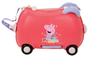 MoVe Peppa Pig Rollacase Wheeled Ride On Suitcase