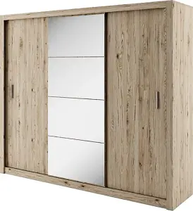 Idea 01 Sliding Door Wardrobe Sleek White Wood Storage Solution