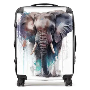 Elephant Splashart Suitcase - Large