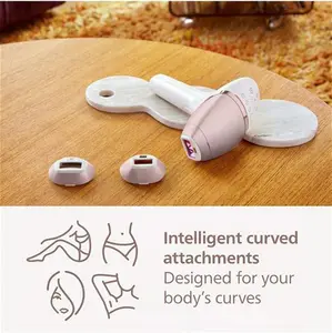 Philips Lumea BRI955/01 9000 Series IPL Hair Removal Device With 3 Attachments For Body, Face & Precision Areas, White