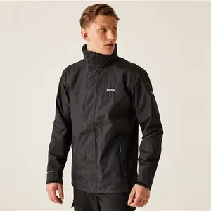 Regatta Men's Lightweight Matt Waterproof Jacket Black