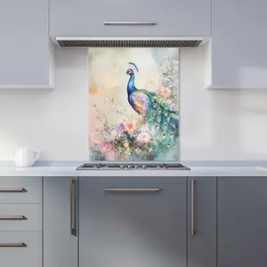 Ava Sterling: 00026 Premium Glass Kitchen Splashback W600mm x H750mm