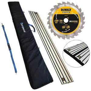 DeWalt DWS5022 1.5m Plunge Saw Guide Rail DWS520 Set + 24T Extreme Blade + Bag