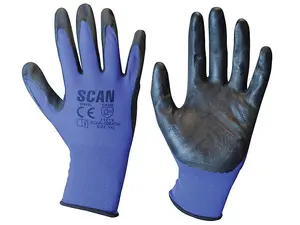 Scan N550118 Max. Dexterity Nitrile Gloves - XXL Size 11 SCAGLODEXTXX