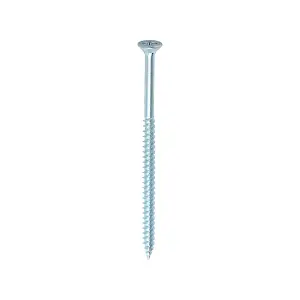 TIMCO Twin-Threaded Countersunk Silver Woodscrews - 8 x 3 (200pcs)