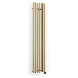 Terma 230V 0.8kW Brass Smart Vertical Oil-filled radiator