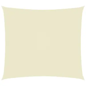 Berkfield Sunshade Sail Oxford Fabric Rectangular 2x3 m Cream