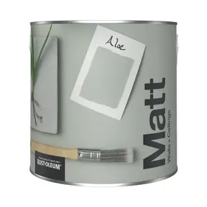 Rust-Oleum Washable Matt Wall Paint - Aloe 2.5L