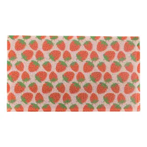 Strawberry Pattern Doormat (70 x 40cm)