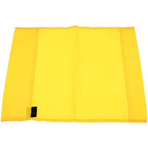 Single All Weather Football Corner Flag - YELLOW - Outdoor Polyester