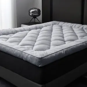 4 Inch Shredded memory foam mattress topper - Superking