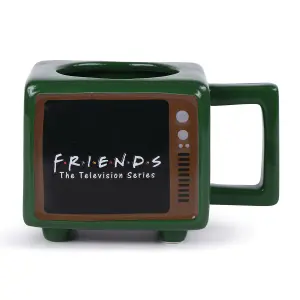 Friends Rather Be Watching Heat Changing Mug Green (One Size)