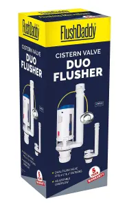 FlushDaddy NP254 1.5" & 2" Push Button Dual Flush Valve