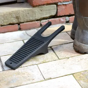 Black Plastic Boot Jack Wellington Boots Wellies Remover Puller Mud Scraper