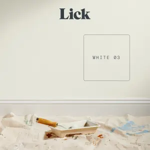 Lick White 03 Peel & stick Tester