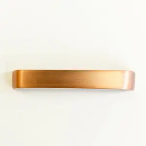 128mm Copper Cabinet Handle Brushed Antique Rose Gold Kitchen Cupboard Door Drawer Pull Wardrobe Furniture Replacement