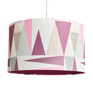 Litecraft Scandi Multi Coloured Easy Fit Lamp Shade