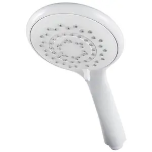 Triton 8000 Series Universal Large Five Spray Shower Head White - T80Z AS2000XT