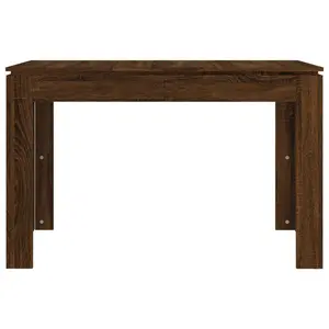 Seeger Dining Table 120x60x76 cm Engineered Wood Walnut